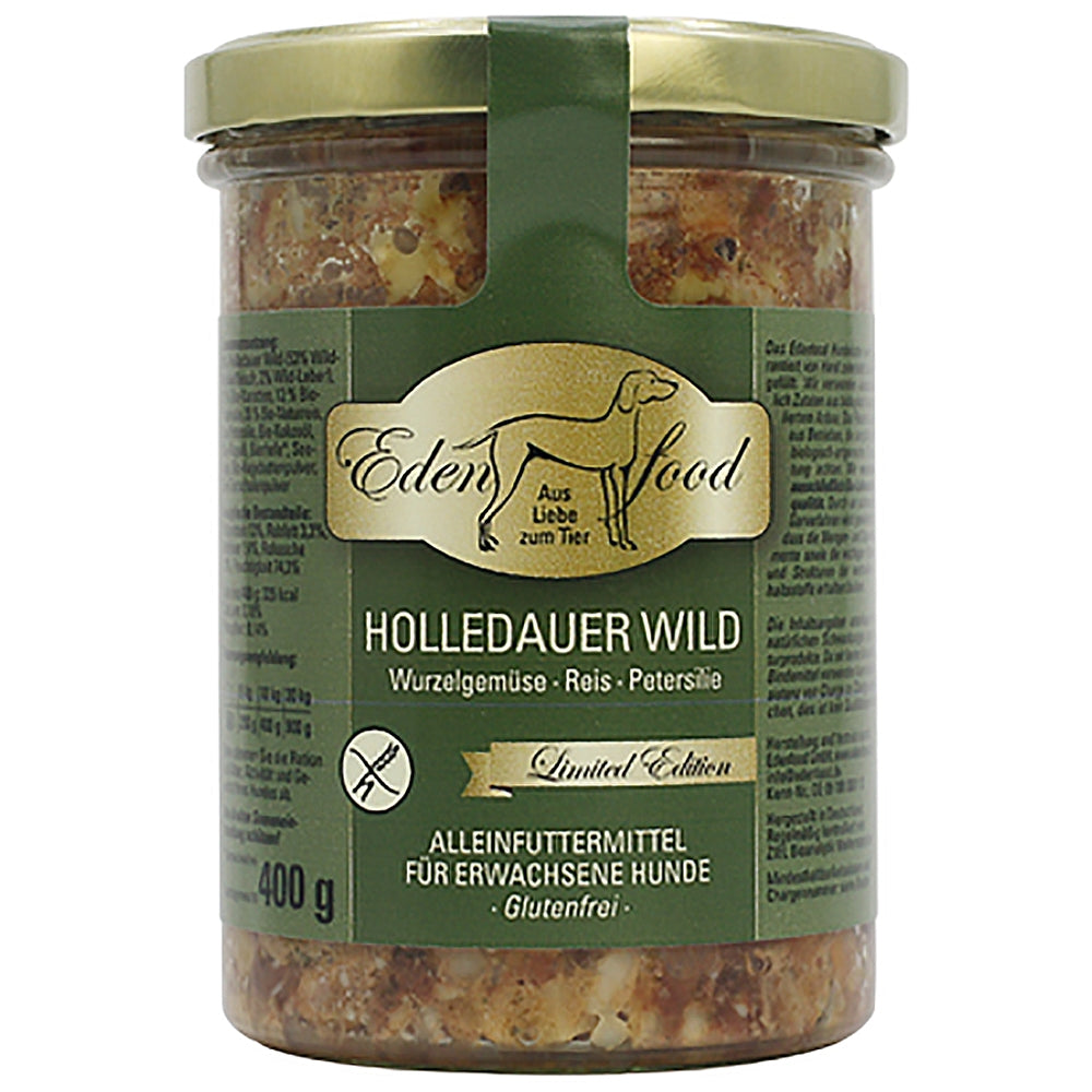 Edenfood Dog Limited Edition Holledauer Wild, Karotte & Pastinake