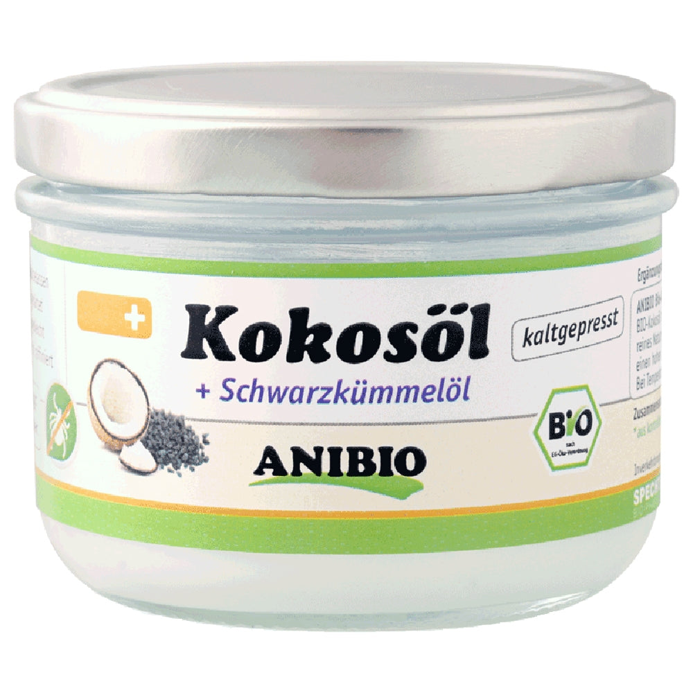 Anibio Huile de coco & Huile de cumin noir