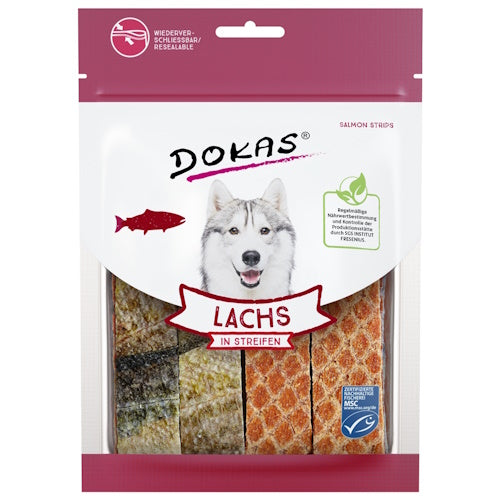 Dokas : Saumon en lanières