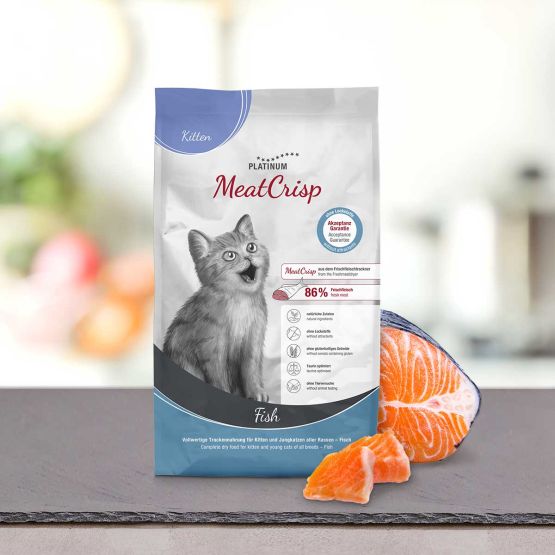 Platinum MeatCrisp Kitten Fisch