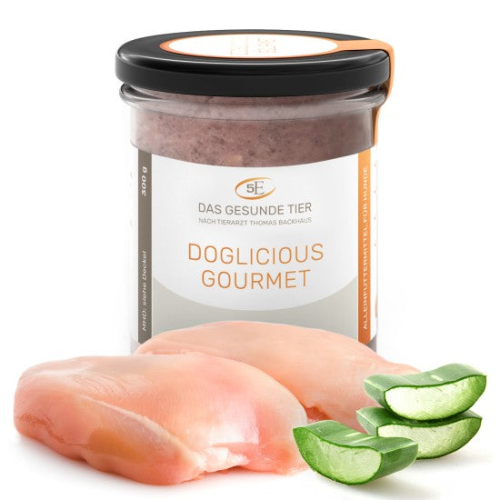 5 Elemente Doglicious Gourmet Poulet & Aloe Vera