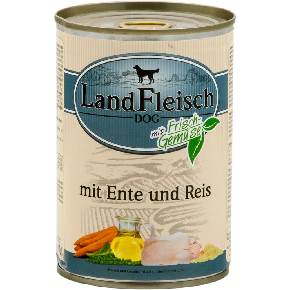 LandFleisch Dog Adult Ente & Reis