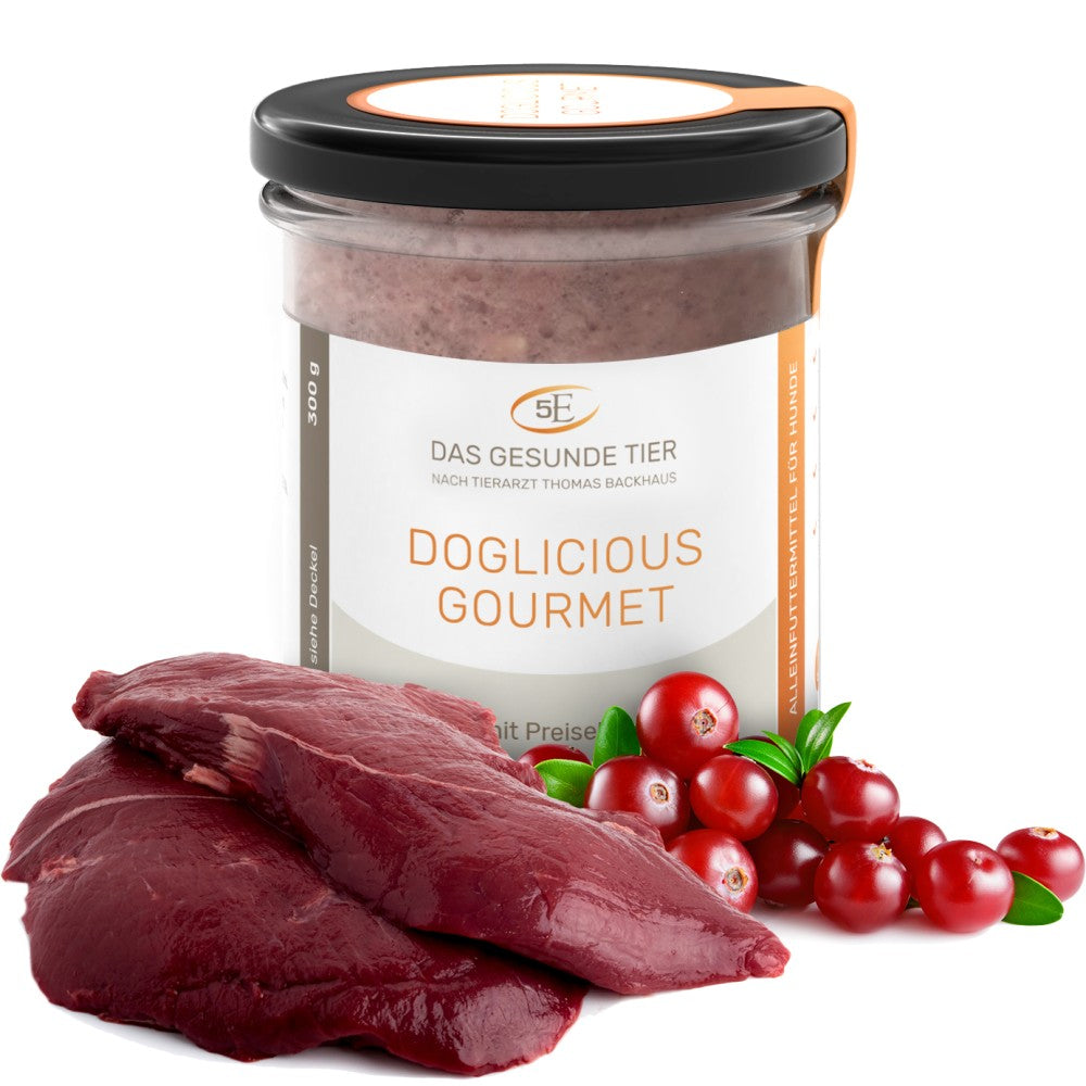 Das Gesunde Tier Doglicious Gourmet Wild, Rind & Preiselbeeren
