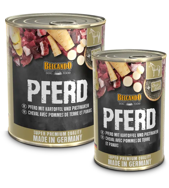 Belcando : Cheval avec Pommes de terre et Panais