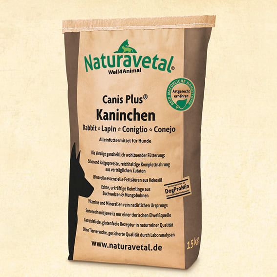 Naturavetal : Croquettes Chien Adult Lapin Canis Plus