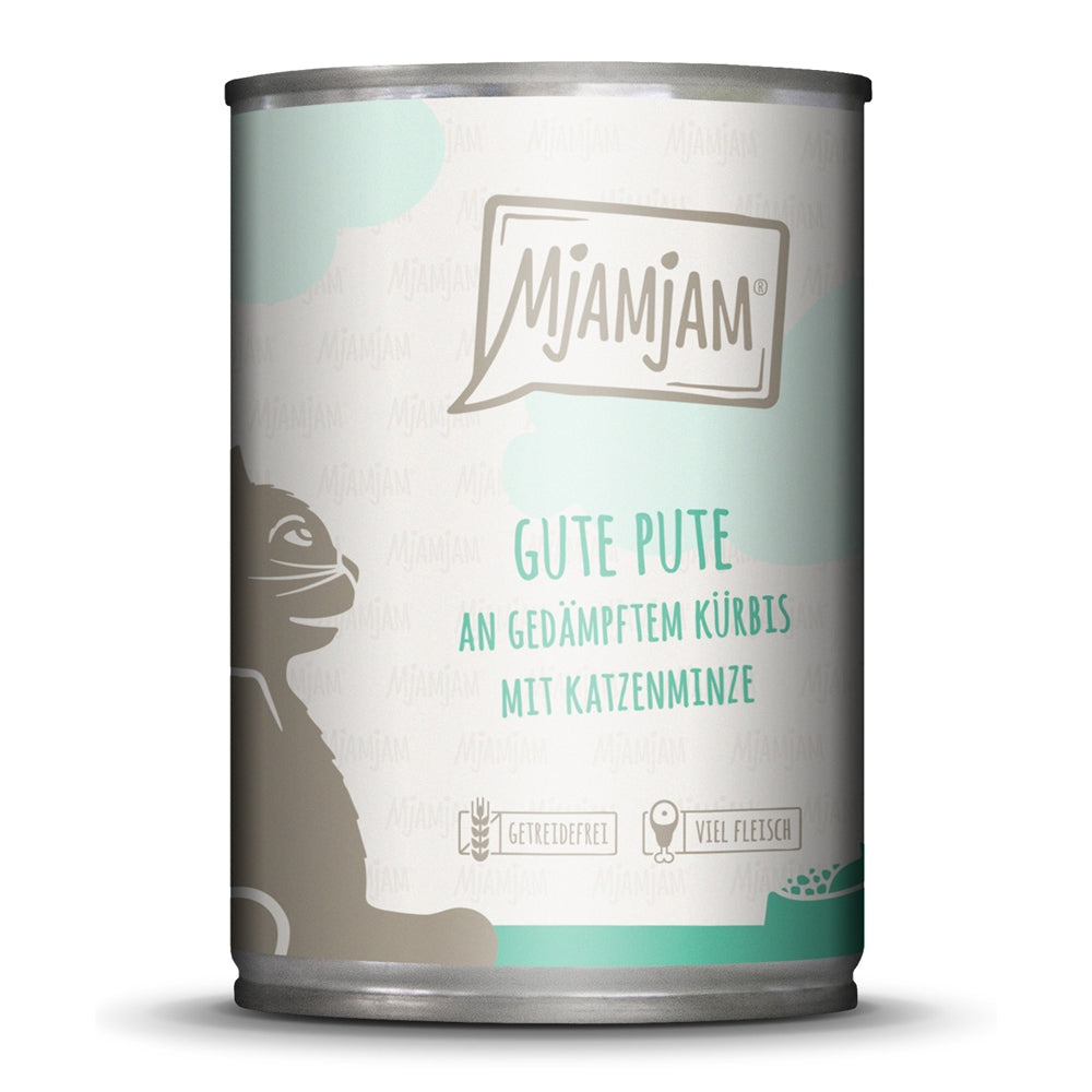 MjAMjAM Katze Gute Pute & gedämpfter Kürbis