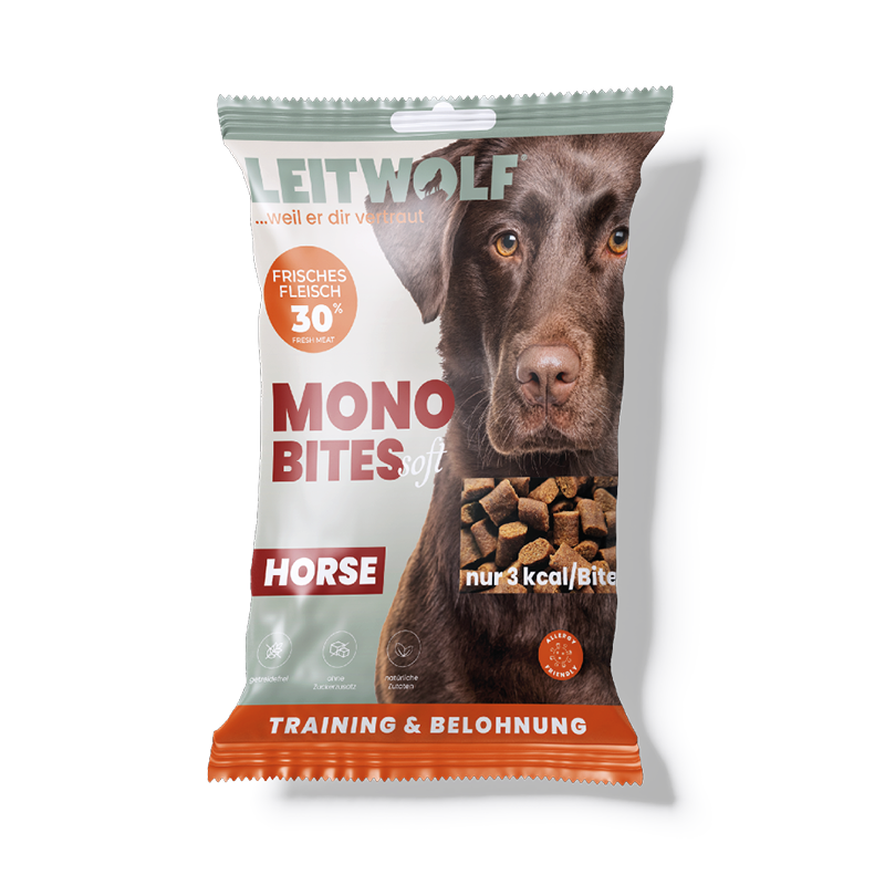 Leitwolf Mono Bites soft Pferd