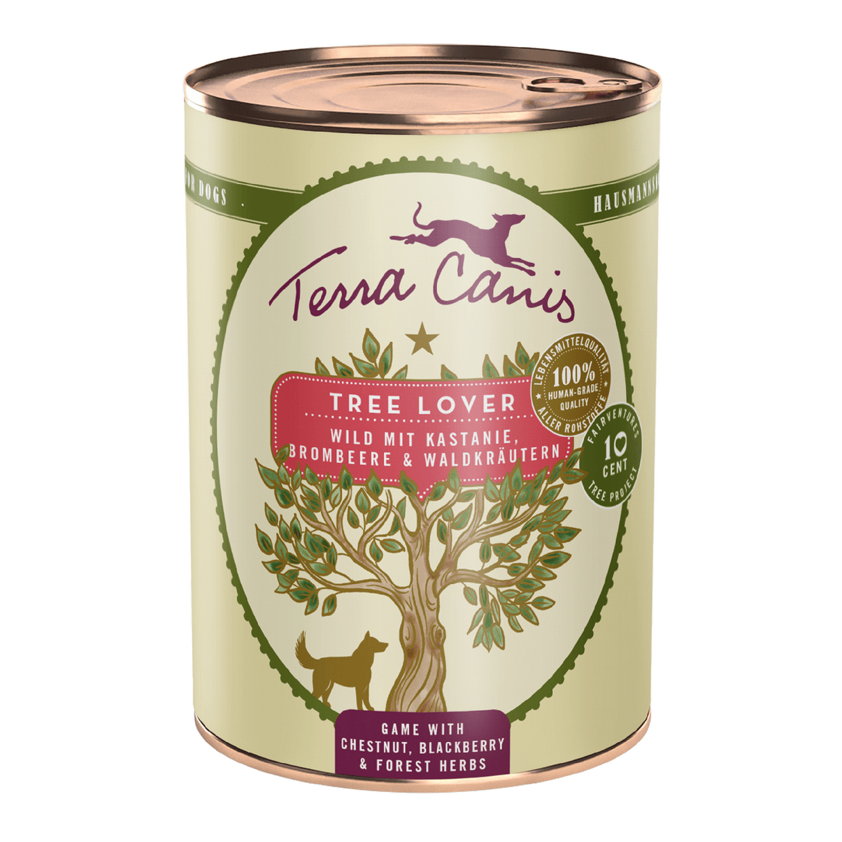 Terra Canis Save the Planet Tree Lover Wild, Kastanie & Brombeeren