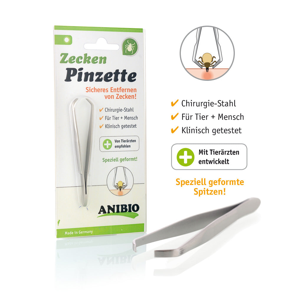 Anibio Pince à tiques (Zeckenpinzette)