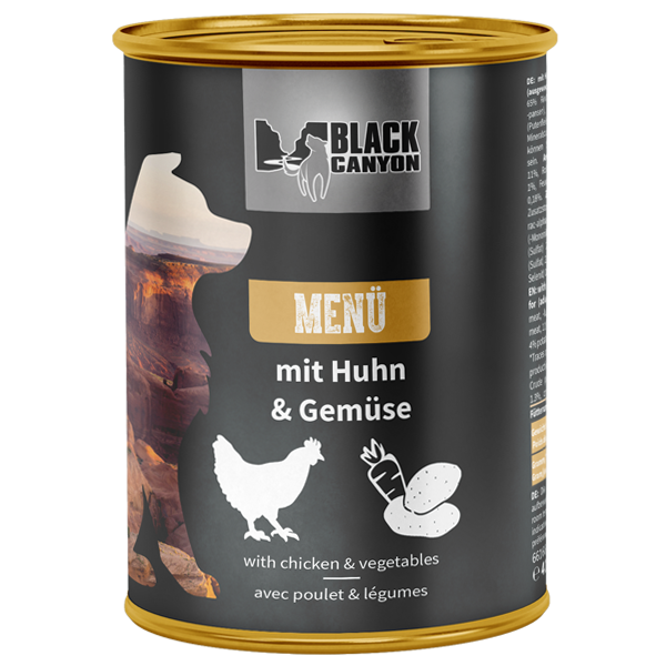 Black Canyon Menü Huhn & Gemüse