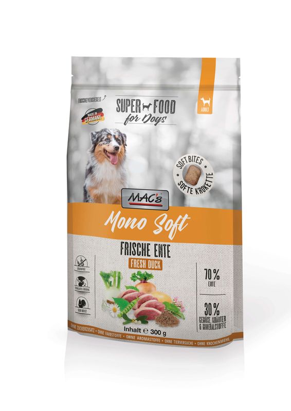 Mac's : Dog Mono Soft Canard frais