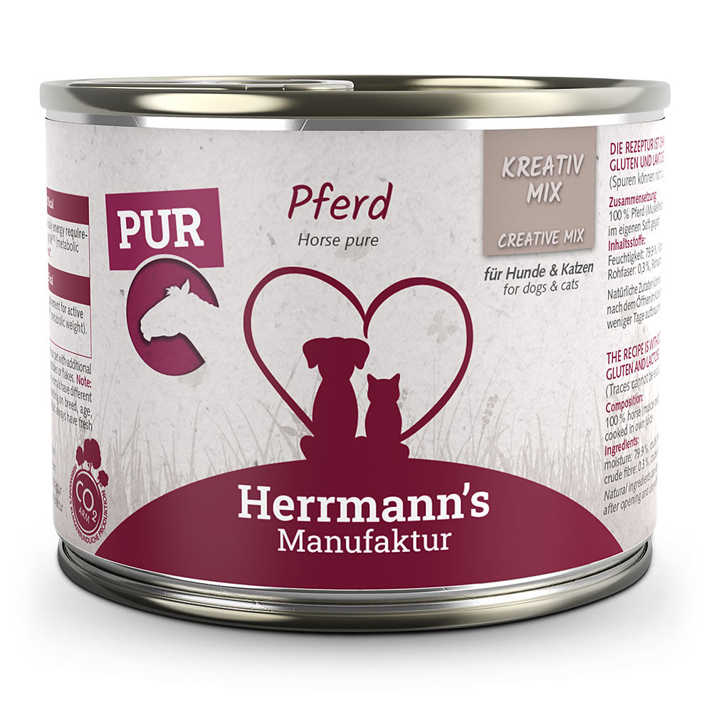 Herrmann's Dog/Katze Adult Kreativ-Mix Pur Pferd