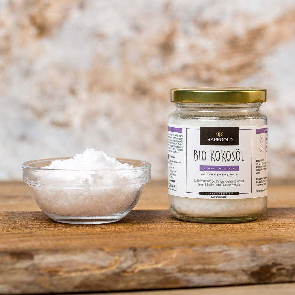 Barfgold Nahrungsergänzungsmittel Bio-Kokosöl