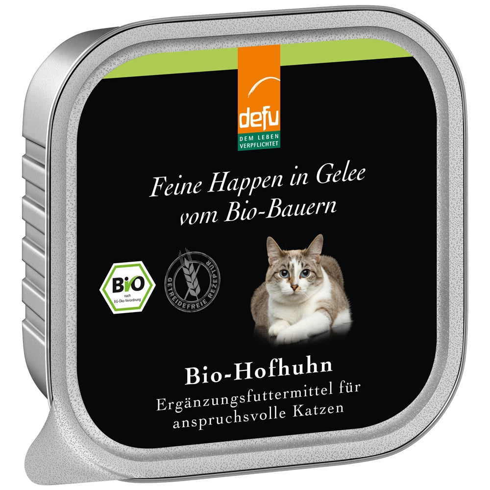 Defu Cat Happen in Gelee – Bio-Hofhuhn