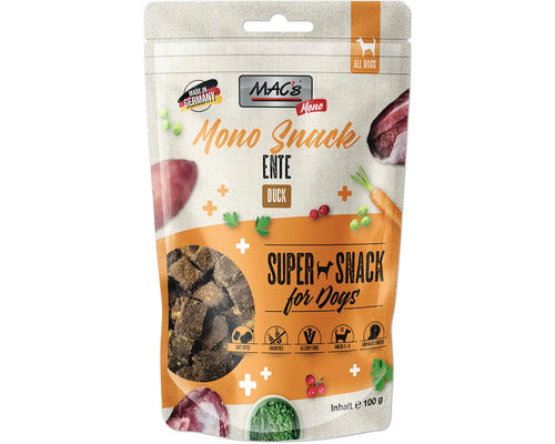 Mac's : Dog Mono Snack Canard