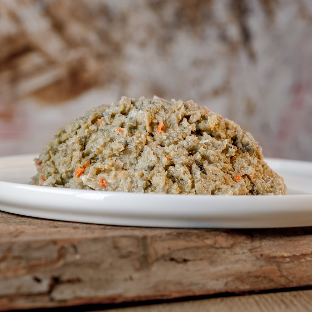 Barfgold Lachs-Komplett-Menü gewolft