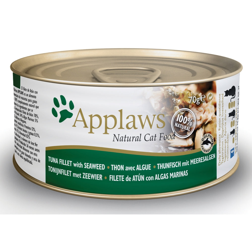 Applaws Katze Adult Thunfischfilets & Meeresalgen
