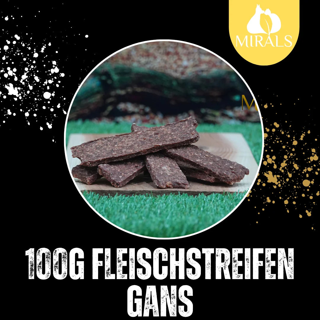 MIRALS Gans Fleischstreifen