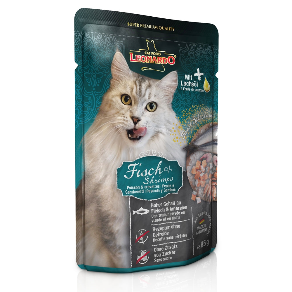 Leonardo : Finest Selection Adulte Poisson & Crevettes