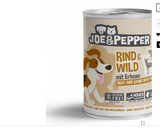 Joe & Pepper Chien Bœuf & Gibier avec Pois