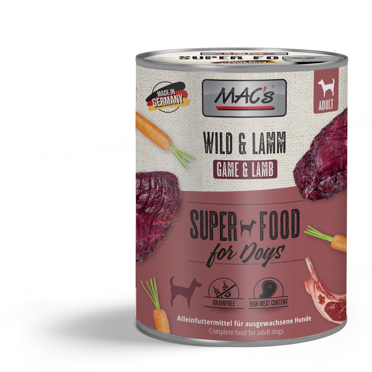 Mac's Dog Adult Wild & Lamm