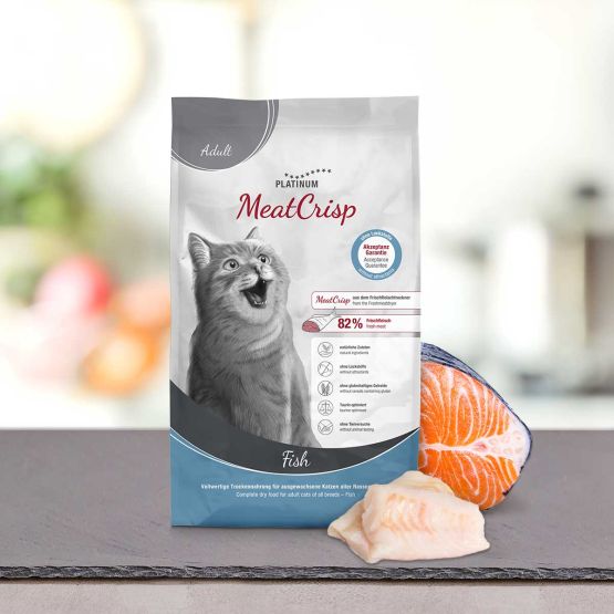 Platinum Cat MeatCrisp Adult Fish