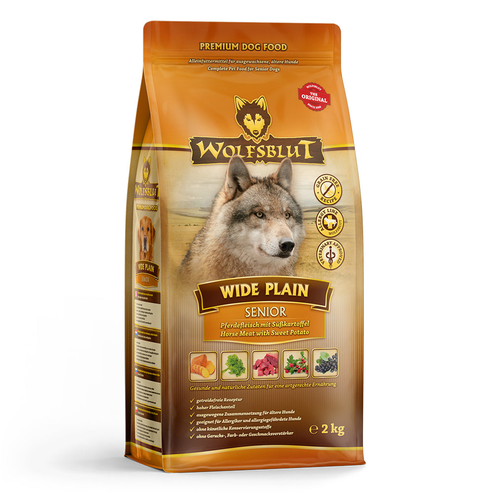Wolfsblut : Croquettes Senior Wide Plain (Cheval)