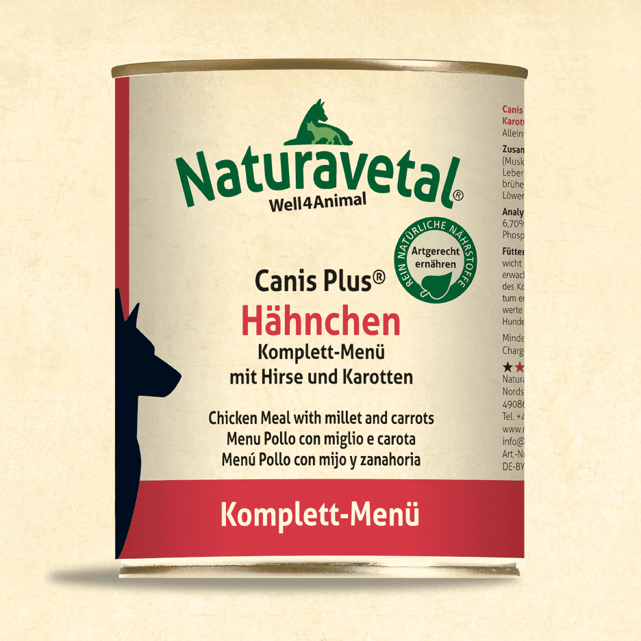 Naturavetal : Menu Complet Poulet Canis Plus