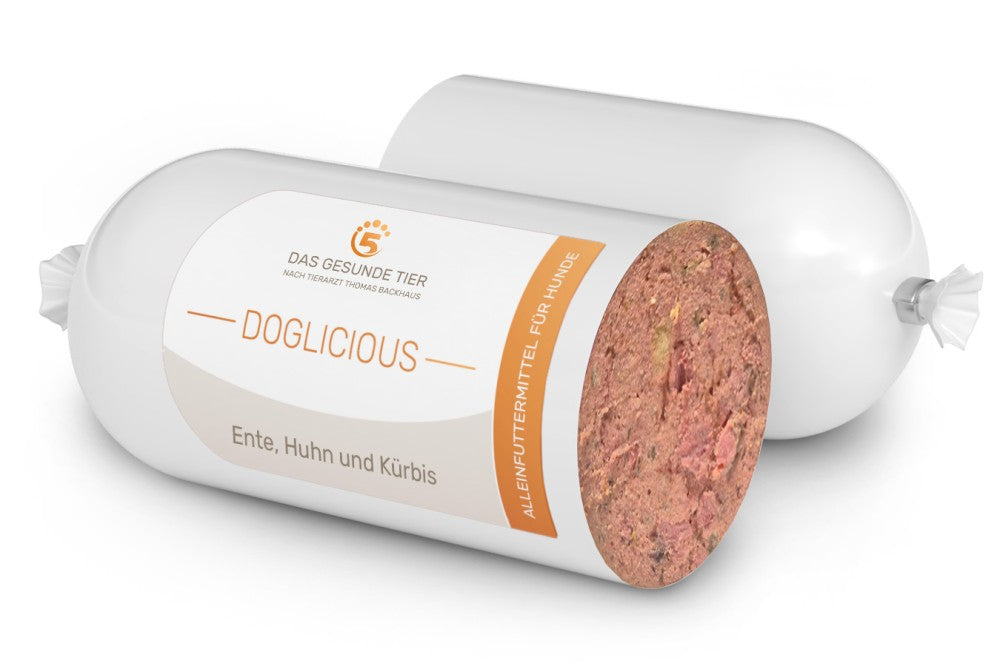 Das Gesunde Tier DOGLICIOUS - Ente mit Kürbis
