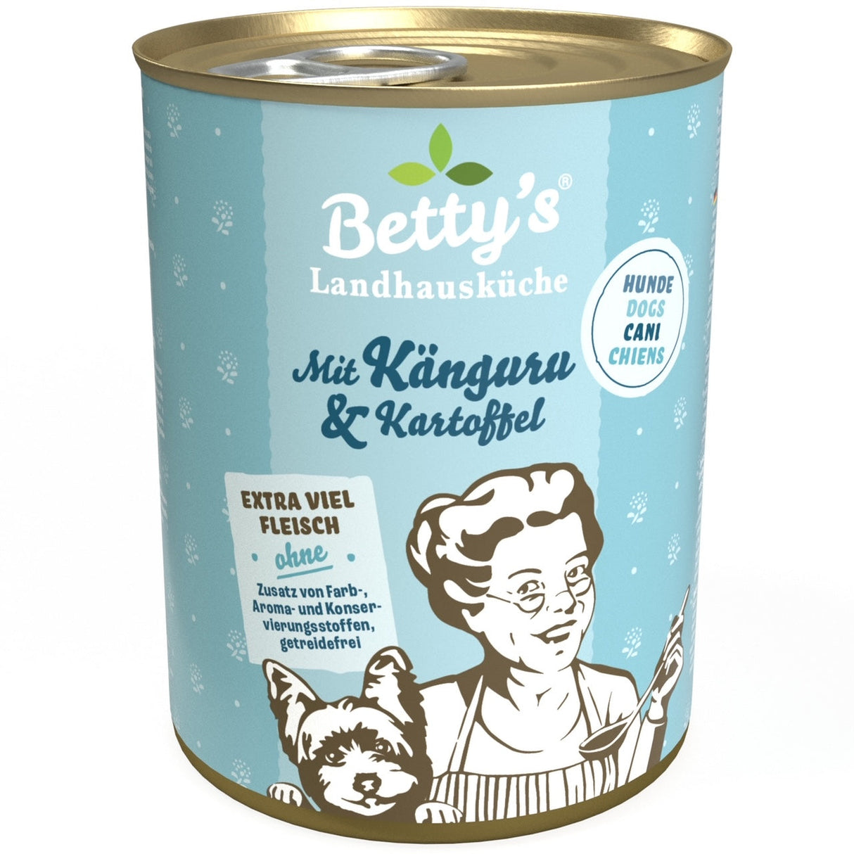 Betty's Dog Landhausküche Kangourou & Pomme de terre