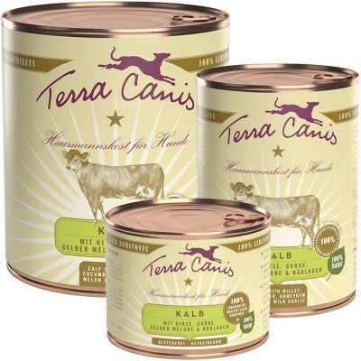 Terra Canis Classic Adult Kalb, Hirse, Gurke, gelbe Melone & Bärlauch