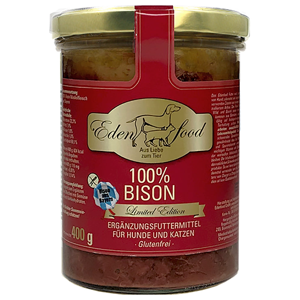 Edenfood : Viande pure Édition Limitée 100 % Bison