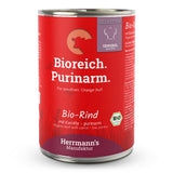 Herrmann's Dog Bioreich Purinarm Bio-Rind mit Karotte