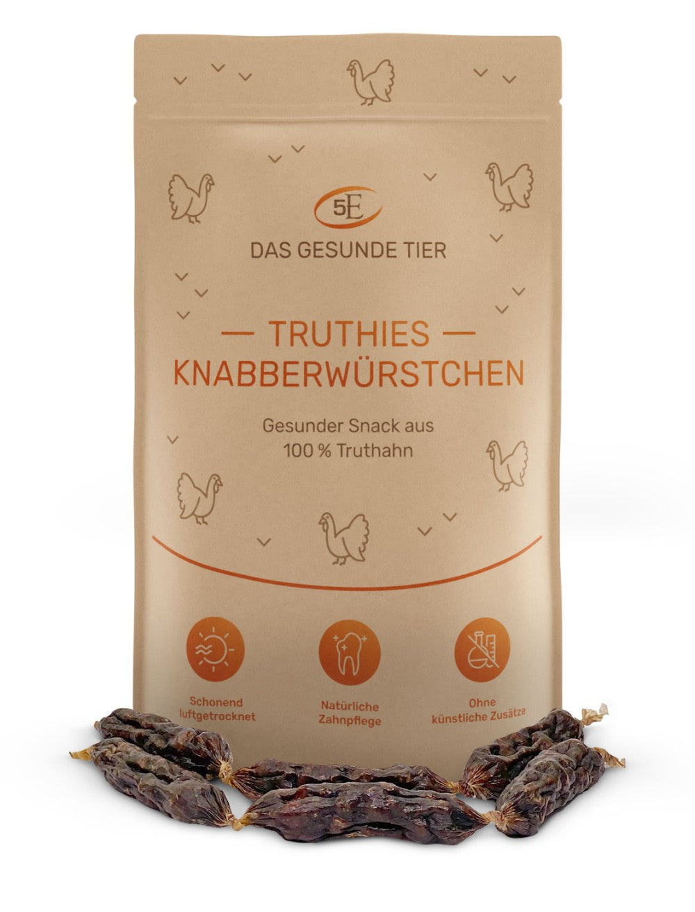 Das Gesunde Tier Truthies Knabberwürstchen