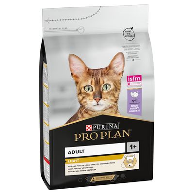 Purina Pro Plan Katze Adult Opti-Light Light Truthahn