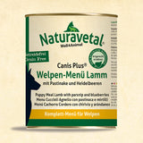Naturavetal Canis Plus Welpen-Menü Lamm mit Pastinake und Moor