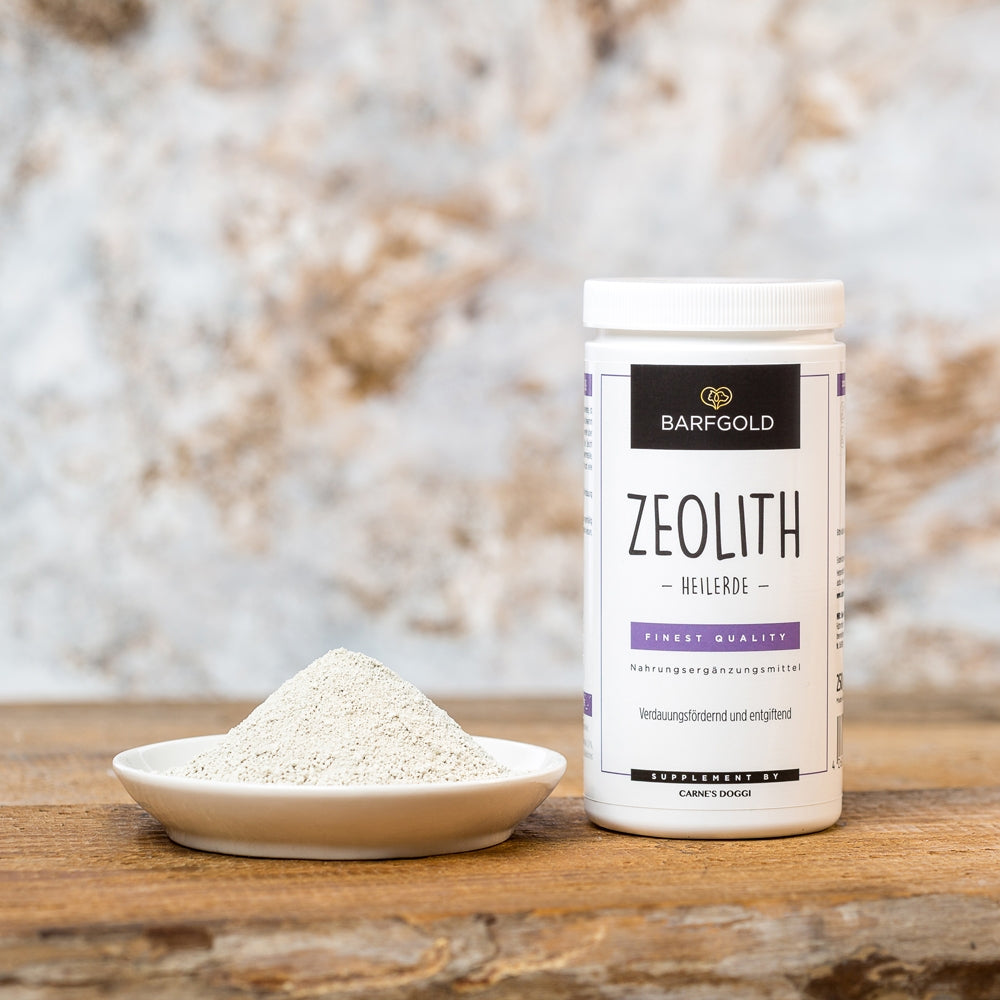 Barfgold Nahrungsergänzungsmittel Zeolith-Heilerde