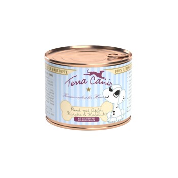 Terra Canis Welpen Rind, Apfel, Karotte & Hagebutte