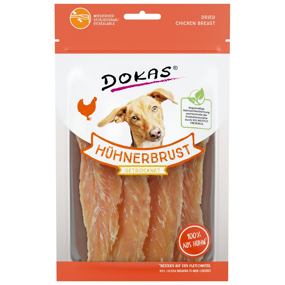 Dokas Dog Poitrine de poulet séchée