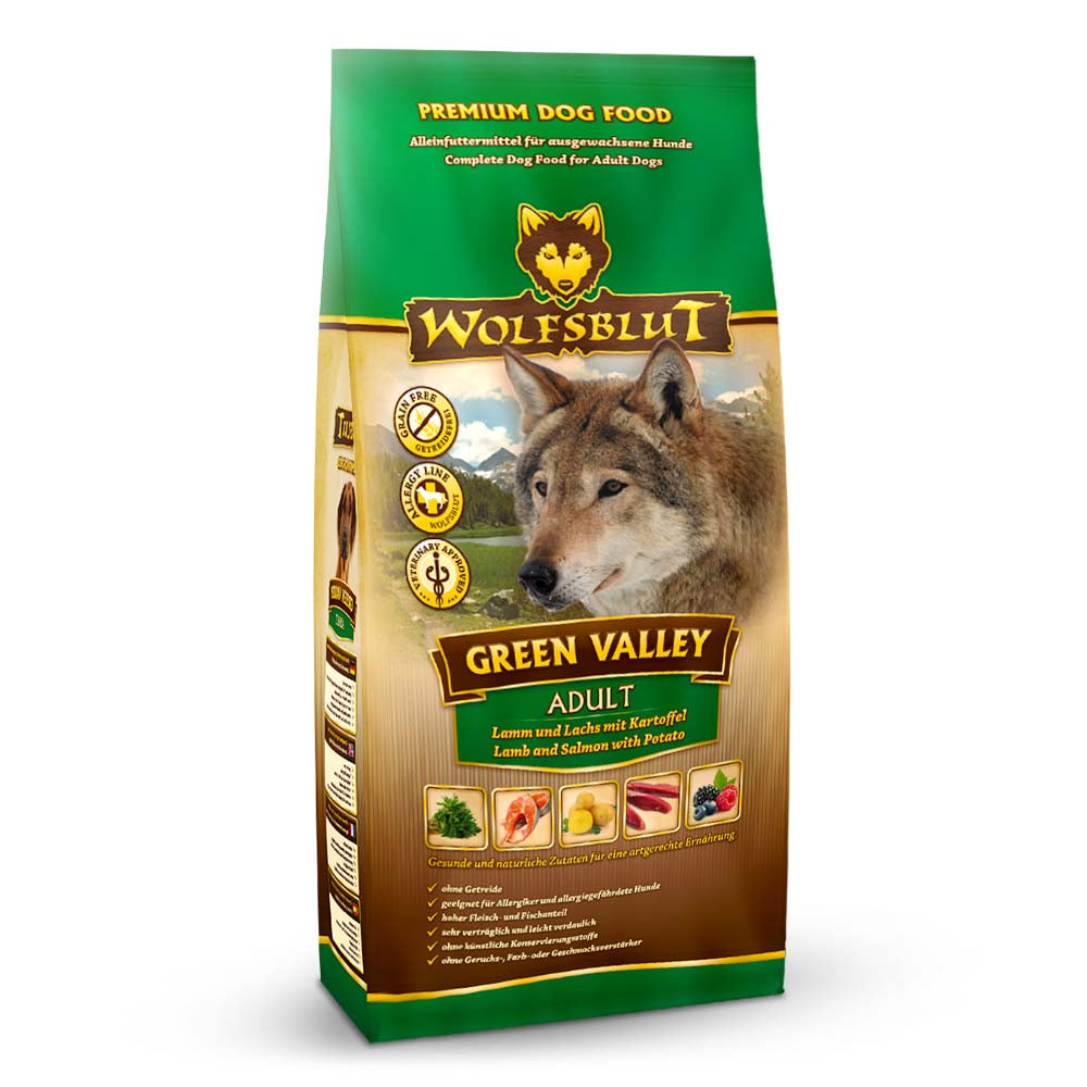 Wolfsblut : Adult Green Valley (Agneau & Saumon)