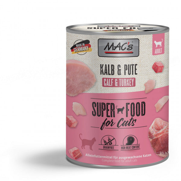 Mac's Cat Adult Veau & Dinde