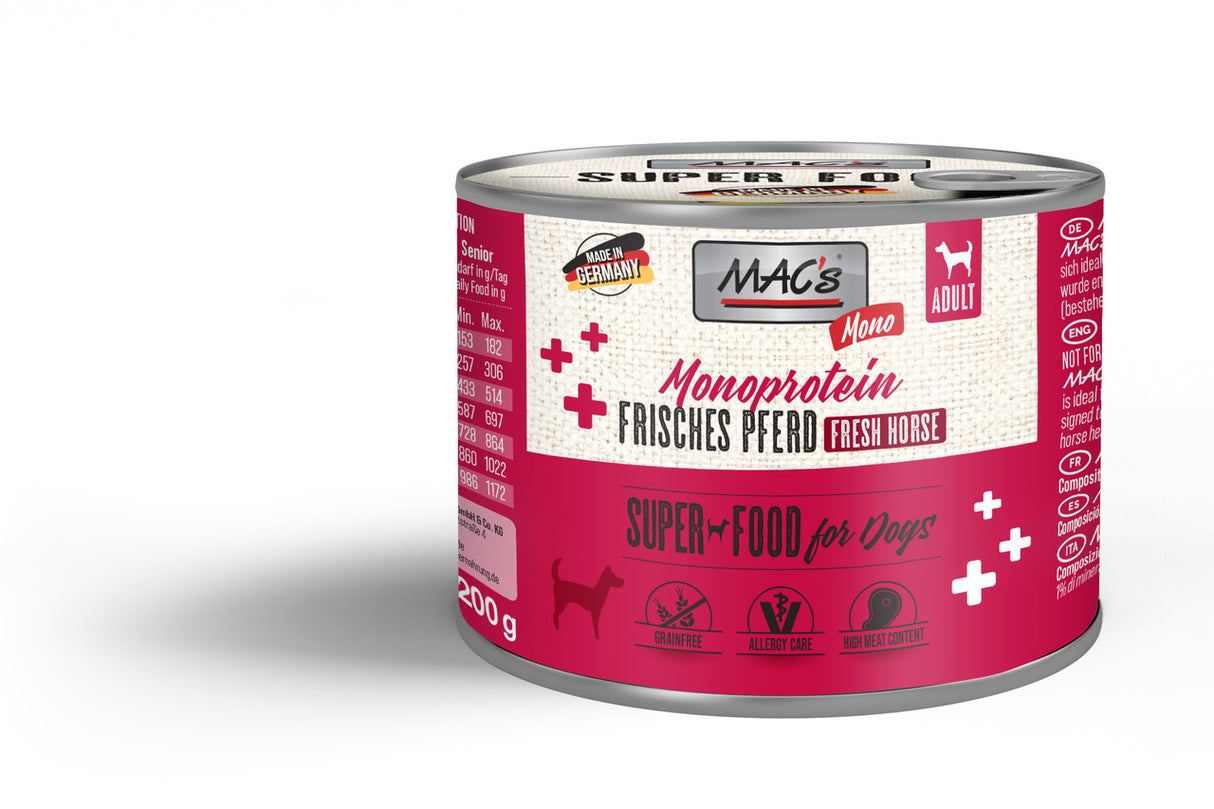 Mac's Dog Mono frisches Pferd