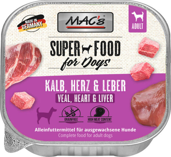 Mac's : Dog Veau, Cœur & Foie