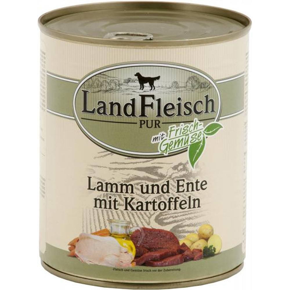 LandFleisch Dog Adult Agneau, Canard & Pommes de terre