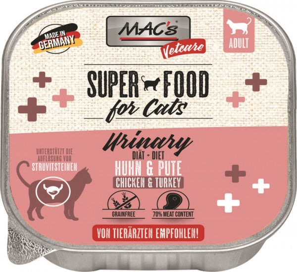 Mac's Cat Vetcare Harnweg Huhn & Pute