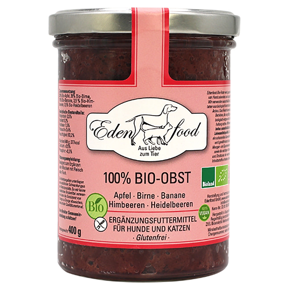 Edenfood : Fruits & Légumes 100 % Fruits bio