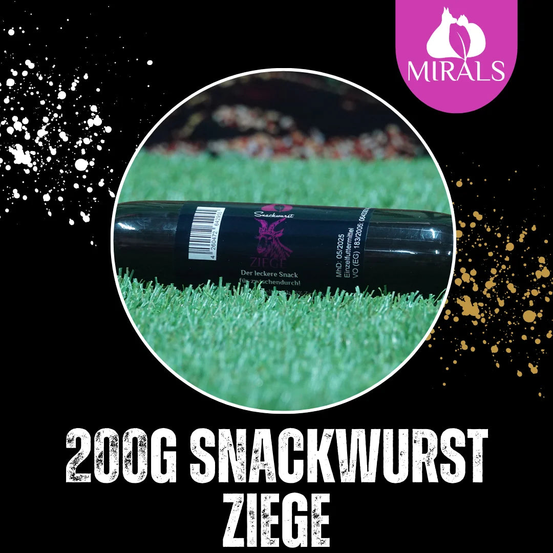 MIRALS Snackwurst Ziege