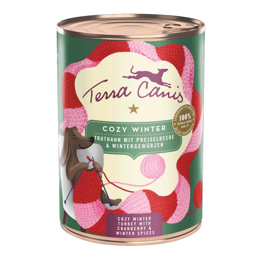 Terra Canis Cozy Winter Dinde avec Airelles & Épices d'hiver
