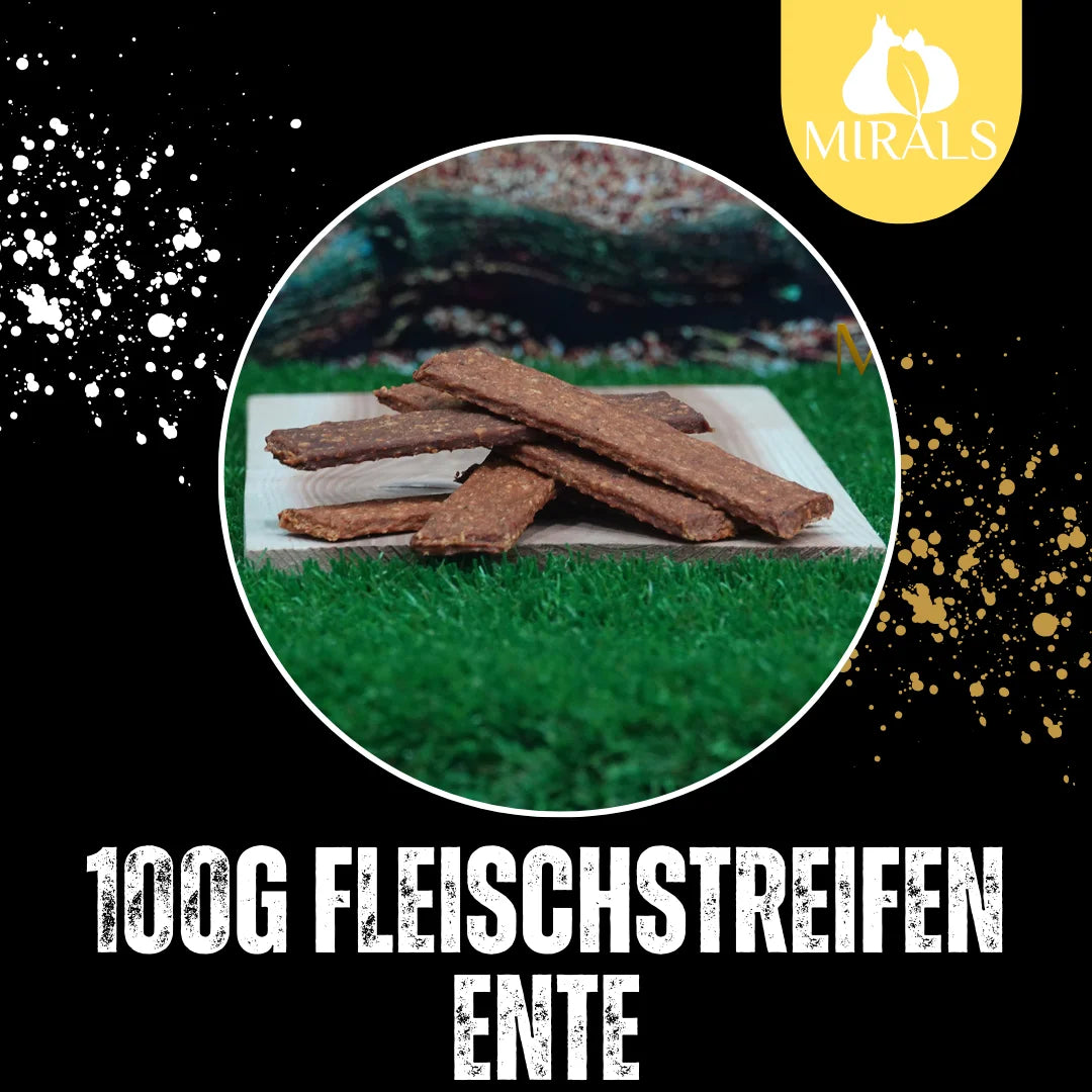 MIRALS Enten-Fleischstreifen