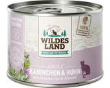 Wildes Land : Bœuf et Dinde avec huile de carthame